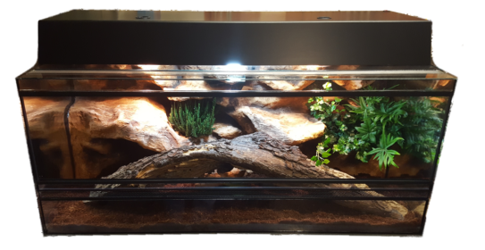 Terrárium aljzat berendezés